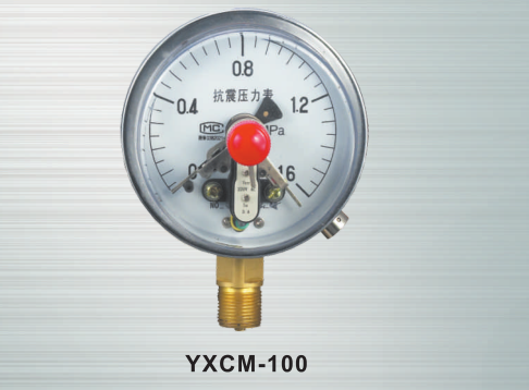 磁敏电接点压力表的技术参数、接线方式和安装尺寸